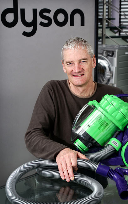Editorial photography by Peter Ashby-Hayter: James Dyson in Malmesbury, Wiltshire