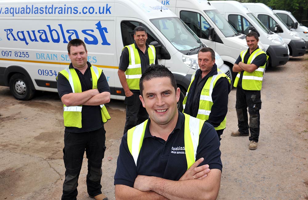 Industrial photography by Peter Ashby-Hayter: Aquablast Drain Services