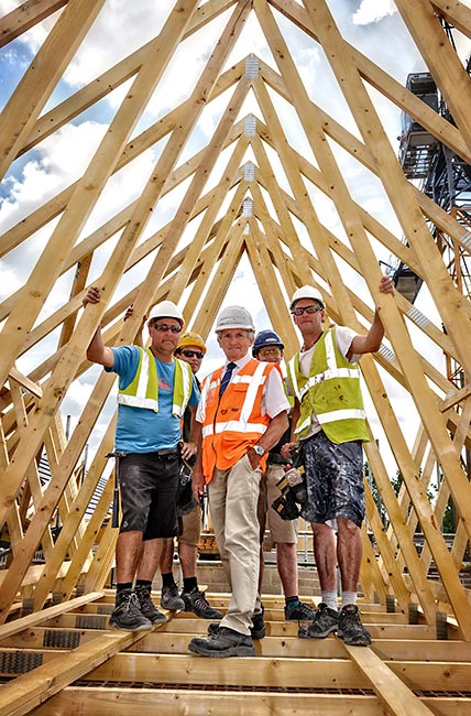 Construction industry photography by Peter Ashby-Hayter for McCarthy & Stone